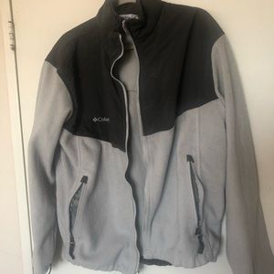 Columbia Mens Fleece Interchange. SZ L Grey